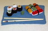Crochet-Sushi Set