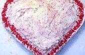 Facile gâteau coeur de Valentin