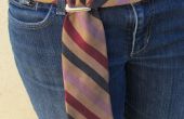 Transformer cravate des hommes en une ceinture de dames en quelques minutes ! 
