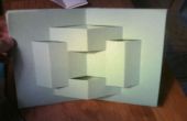 Carte géométrique simple de papier