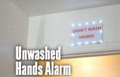 Des mains non lavées alarme
