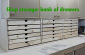 Magasin de stockage : Banque de tiroirs de