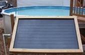 Bricolage de chauffe-piscine solaire