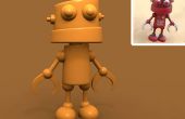 3D mignon imprimé Robot Kit