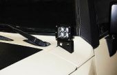 Installer des lumières de LED capot Toyota FJ Cruiser