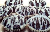 Zebra gras Cupcakes à faible