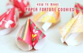 Comment faire des biscuits de Fortune de papier