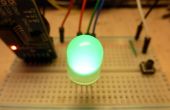 À l’aide d’une seule LED RVB (ou une bande LED) pour afficher les informations : horloge, thermomètre et un communicateur bizarre