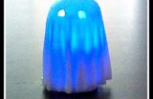 3D imprimé Halloween fantôme enflammé avec LEDs