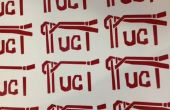 Grand stickers vinyle « étape par étape »: exemple de stickers PUCI