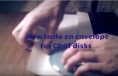 Comment faire une enveloppe pour le CD des disques