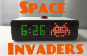 Space Invaders Desktop Clock