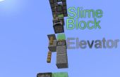 Minecraft : Slime bloc ascenseur