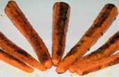 Rôti carottes avec glaçage rhum érable