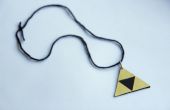 Comment faire un collier de Legend of Zelda triforce