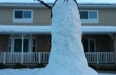 Bonhomme de neige géant