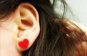 BRICOLAGE coeur boucles d’oreilles... à Laser de la