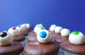 Halloween globe oculaire (beignet) Cupcakes