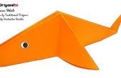 Baleine d’origami facile