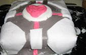Weighted Companion Cube gâteau!! 