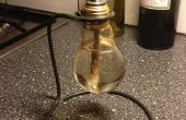 Lampe à huile de garnitures de freins et une ampoule