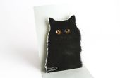 Halloween clignote pop-up Cat