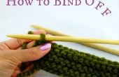 How to Bind Off - tricot Tuttorial