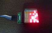Incroyable horloge binaire dans une matrice de LED