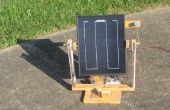 Traqueur solaire portable (pas microcontrôleur requis!) 