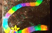 Rainbow Road Art de la mosaïque de résine