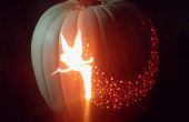 Tinker Bell Pixie Pumpkin Carving Poeira