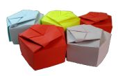 Papier Origami coffret-cadeau Pentagonal