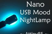 Lampe de poche nano humeur (USB)(Attiny85)