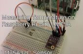 Mesure de la température avec LM75A capteur I2C sur framboise Pi
