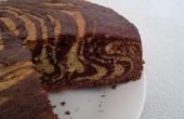 Gâteau au chocolat Zebra