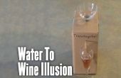 L’eau au vin Illusion boîte