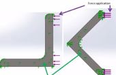 SolidWorks Simulation - Application des Forces sur cornière