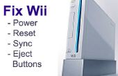 Fix + réparation Nintendo Wii brisé Power / Reset / synchro / d’éjection (s)
