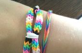 Bracelet infini : Rainbow Loom