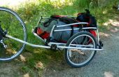 Convertir une remorque Cargo de remorque à vélo de l’enfant. 