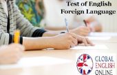 Test d’anglais comme langue étrangère en ligne préparation