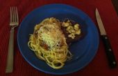 Bifteck Gorgonzola, Spaghetti viande Sauce faite à partir de zéro