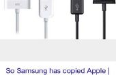 Apple 30 Pin chargeur pour Samsung Hack