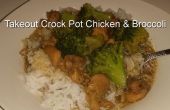 Sortez de Crock Pot poulet & brocoli