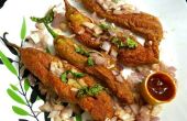 Mirchi Bajji (beignets de piment) - Indian Street food