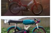 Construction d’un vélo : Custom Honda Hobbit cyclomoteur