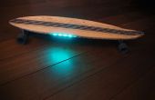 Longboard avec NeoPixel LEDStrip réagissant à vitesse