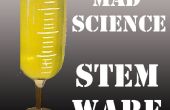 Mad Science verres a pied verres