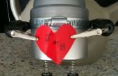 Objet trouvé Valentines Robot