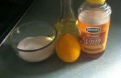 Tous naturel exfoliant miel citron sucre exfoliant pour les lèvres
